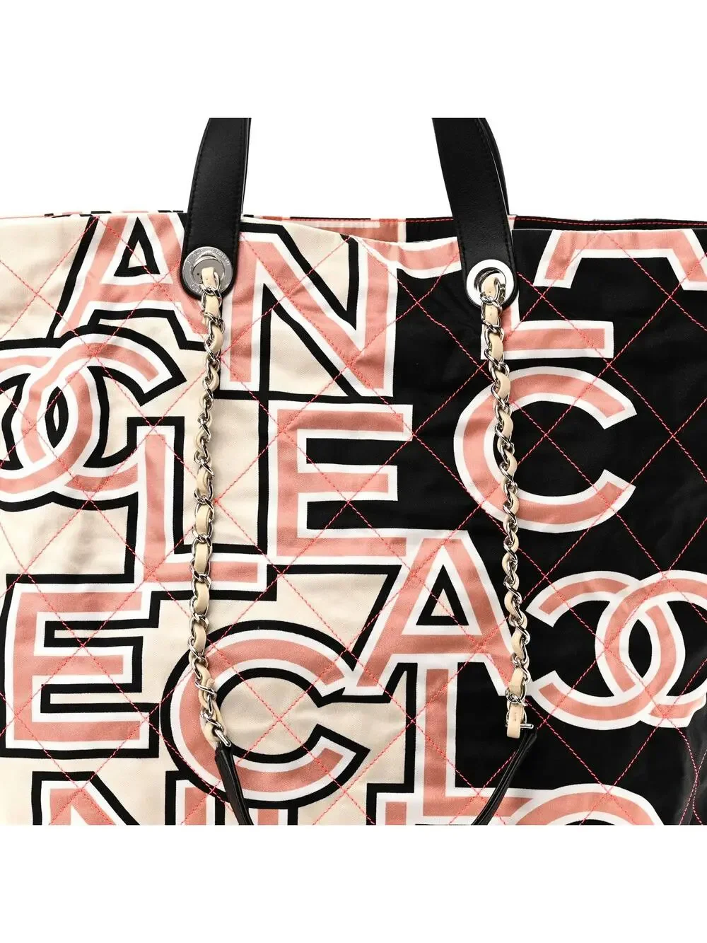 Chanel Nylon Stitched Printed Logo #328712C14B